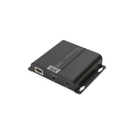 DIGITUS 4K HDMI Extender, přijímací jednotka přes IP / CAT 5, 6 (120 m), napájení POE