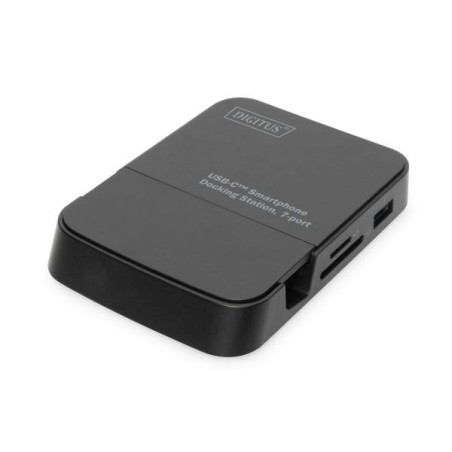 DIGITUS Dokovací stanice pro smartphony, 2x USB 2.0, 1x Hub USB 3.0 1x HDMI, 1x SD 2.0, 1x Micro SD 2.0