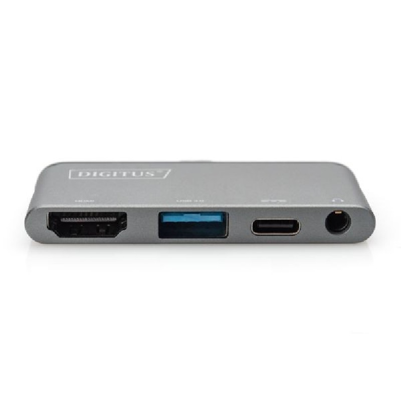 Digitus dokovací stanice pro tablet 1x HDMI, 1x USB3.0, 1x Audio, 1x USB-C (PD)