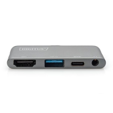 Digitus dokovací stanice pro tablet 1x HDMI, 1x USB3.0, 1x Audio, 1x USB-C (PD)