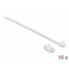 Delock Montážní sverka 4,8 mm s kabelovou upínkou D 150 x Š 2,5 mm bílá