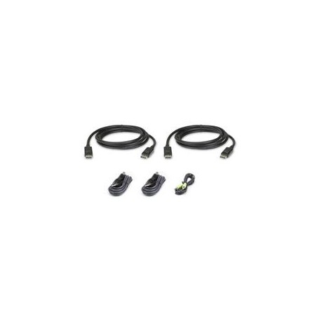 ATEN 1.8M USB DisplayPort Dual Display Secure KVM Cable Kit