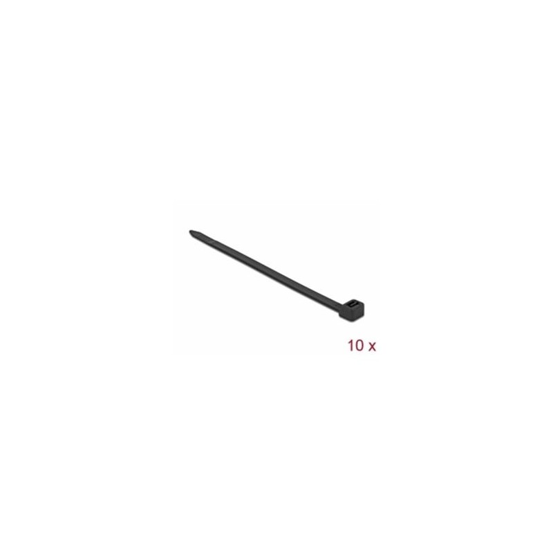 Delock Kabelový úvazek D 500 x Š 8,8 mm 10 kusu cerná