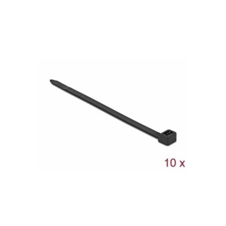 Delock Kabelový úvazek D 500 x Š 8,8 mm 10 kusu cerná