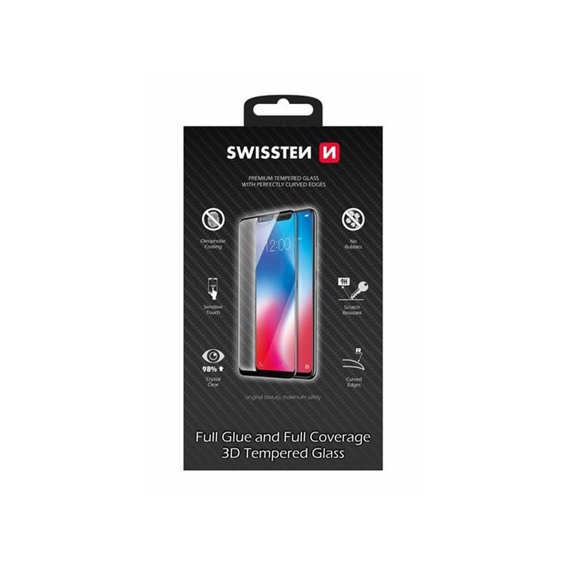 Swissten ochranné Sklo Ultra Durable 3D Apple iPhone 6/6S bílé