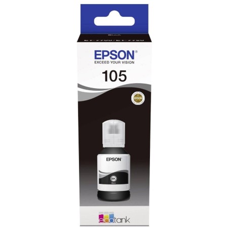 EPSON ink čer 105 EcoTank Black ink bottle, FOTO 1900 stran
