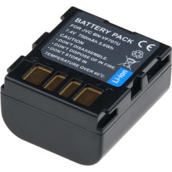 Baterie T6 Power JVC BN-VF707U, BN-VF707, 750mAh, 5,4Wh, šedá