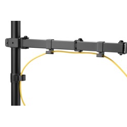Digitus Držák na jeden monitor 15-32 ", 8 kg (max.), Černé VESA: 75 x 75, 100 x 100