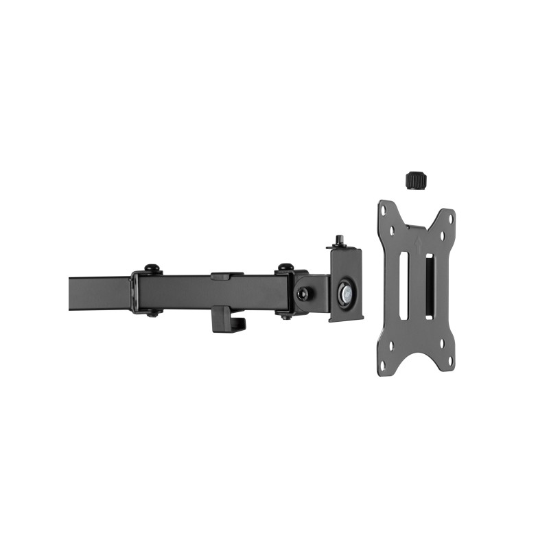 Digitus Univerální stojan pro dva monitory 15-32 ", 2x 8 kg (max.), Černá
