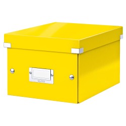 LEITZ Univerzální krabice Click&Store, velikost S (A5), žlutá