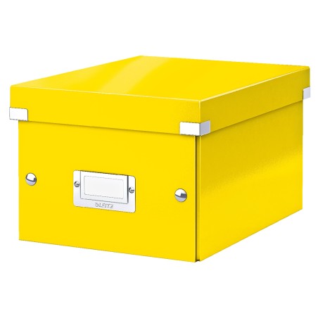 LEITZ Univerzální krabice Click&Store, velikost S (A5), žlutá