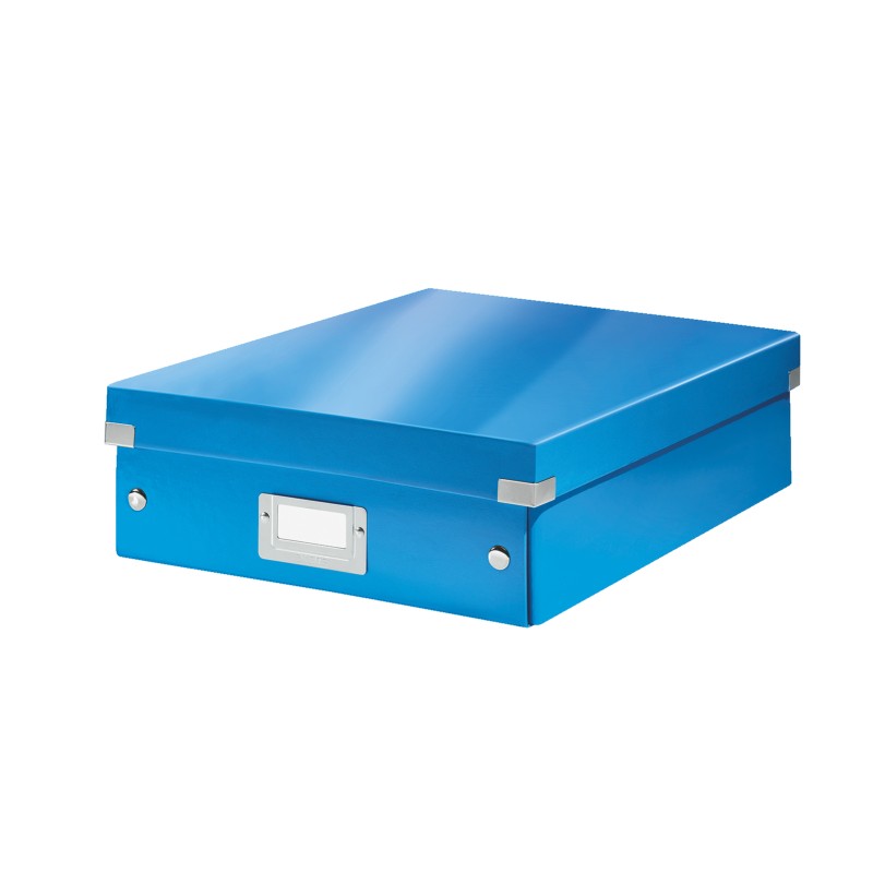 LEITZ Organizační box Click&Store, velikost M, modrá