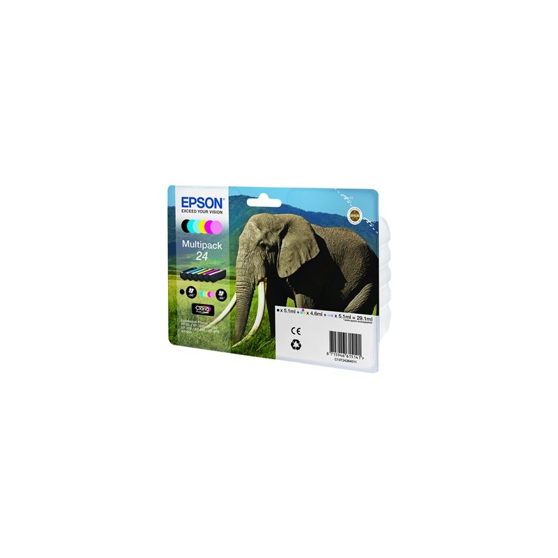 Epson Multipack 6-colours 24 Claria Photo HD Ink