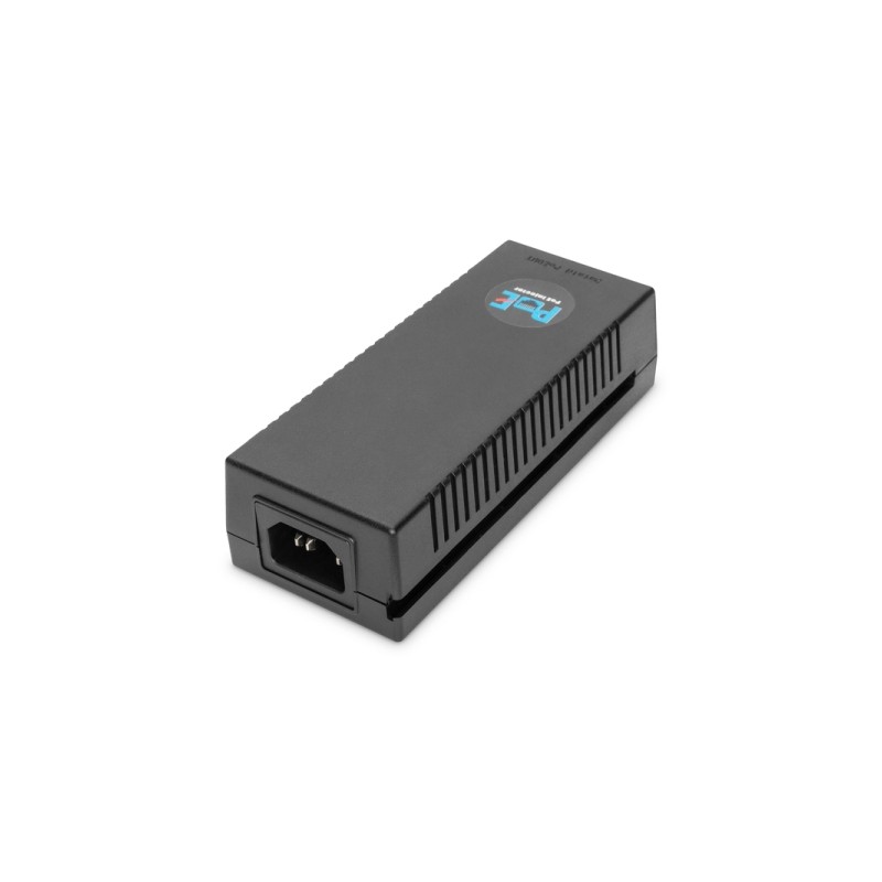 Digitus 10 Gigabit Ethernet PoE + Injector, 802.3at Power Pins: 3/6 (+), 1/2 (-), 30W