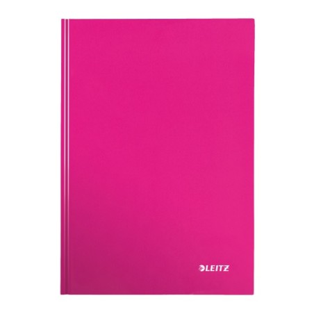 LEITZ Zápisník WOW, A4, linka, růžový