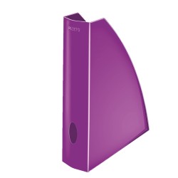 LEITZ Stojan na časopisy WOW, purpurová