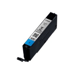 CANON CARTRIDGE CLI-571 C azurová pro PIXMA MG575x, MG685x, MG775x, TS505x, TS605x, TS805x, TS905x (311 str.)