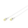 Digitus Tenký propojovací kabel CAT 6A U-FTP Cu, LSZH AWG 28/7, délka 3 m, barva šedá