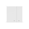 Digitus Fiber Optic Unibox pro montáž na stěnu velký 445 x 445 x 95 mm, šedá (RAL 7035)