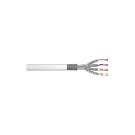 Digitus CAT 7 S-FTP PiMF flex RAW kabel AWG 26/7, LSZH, 500 m, barva šedá