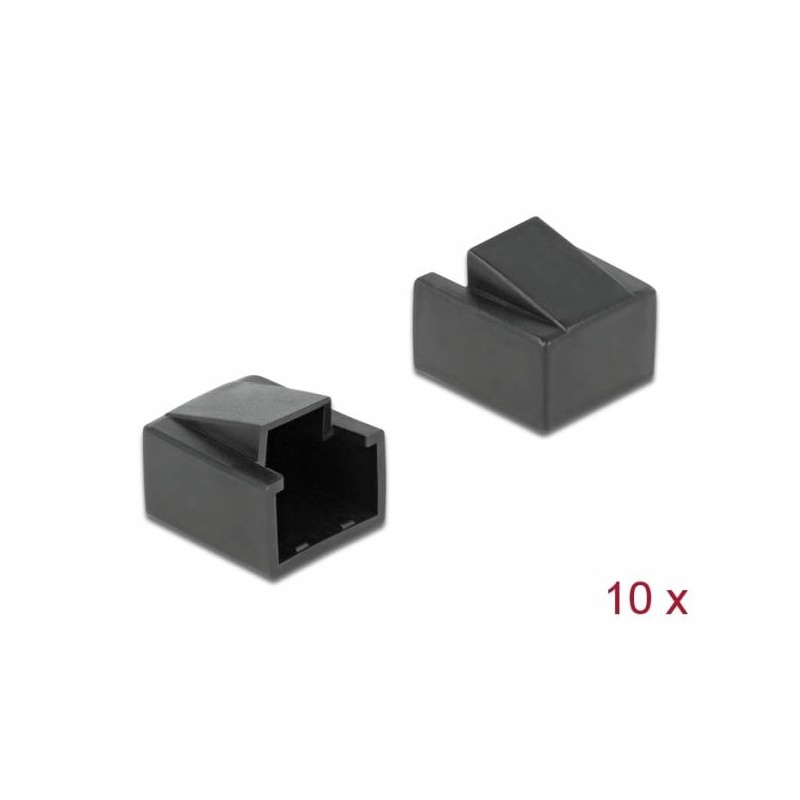 Delock Prachová záslepka pro RJ45 samec 10 kusů