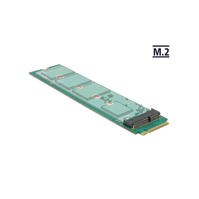 Delock Adapter M.2 Key M male M.2 Key E slot