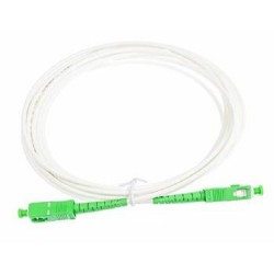 OPTIX SC/APC-SC/APC FLEXI optický patch cord G.657B3 2mm 5m bílý simplex