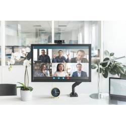 DIGITUS Webová kamera Full HD 1080p s automatickým zaostřováním, širokoúhlá