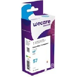 WECARE ARMOR cartridge pro HP Deskjet 450ci, 450cbi, 5150, 5550, 5652, 2175, 2510 ph (C6657A), 3 colors, 21ml, 550str