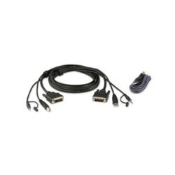 ATEN 3M USB DVI-D Dual Link Secure KVM Cable Kit