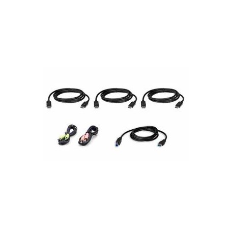 ATEN 1.8M USB DisplayPort Triple Display KVM Cable Kit
