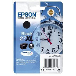 EPSON ink čer Singlepack "Budík" Black 27XL DURABrite Ultra Ink