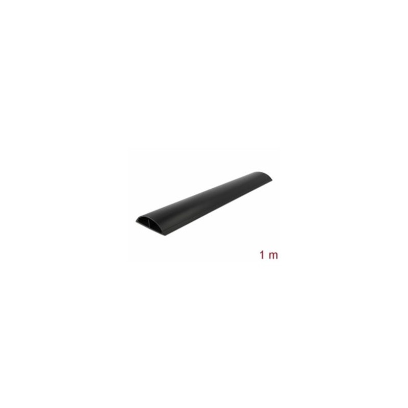 Delock Kabelovod 89 x 21 mm - délka 1 m černá