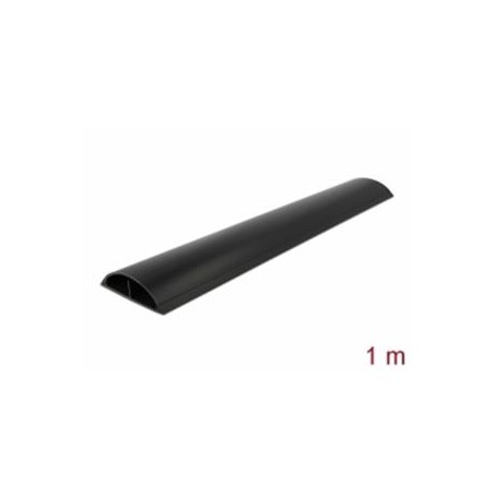 Delock Kabelovod 89 x 21 mm - délka 1 m černá
