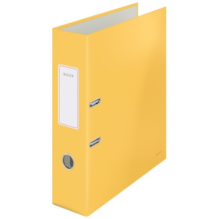 LEITZ Pákový pořadač 180° Cosy hebký A4 80 mm teplá žlutá