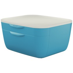 LEITZ Zásuvkový box Cosy, klidná modrá