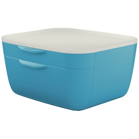 LEITZ Zásuvkový box Cosy, klidná modrá