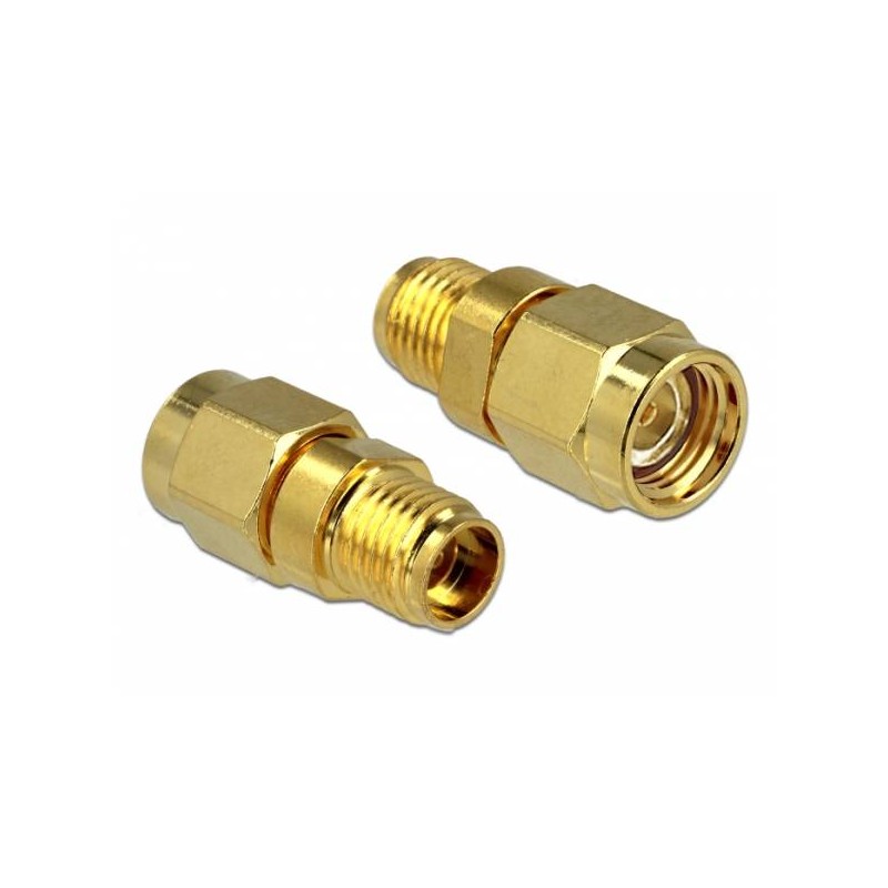 Delock Adapter RP-SMA Plug SMA Jack
