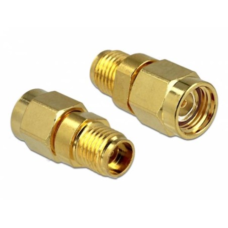 Delock Adapter RP-SMA Plug SMA Jack