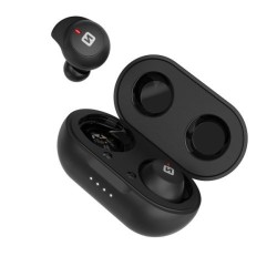 Swissten Bluetooth TWS sluchátka Stonebuds černá