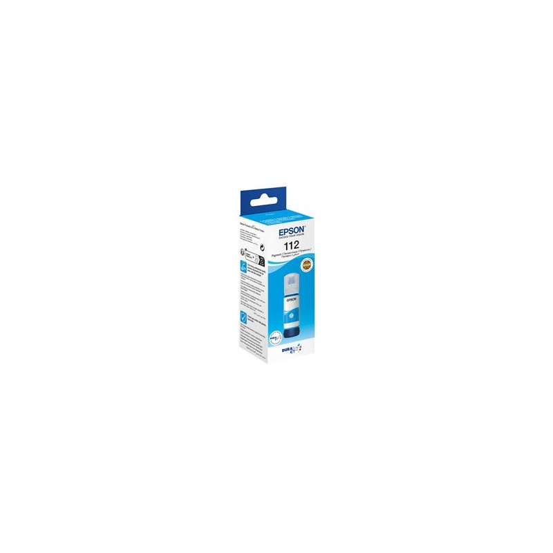 EPSON ink bar 112 EcoTank Pigment Cyan ink bottle, BAR 6000 stran