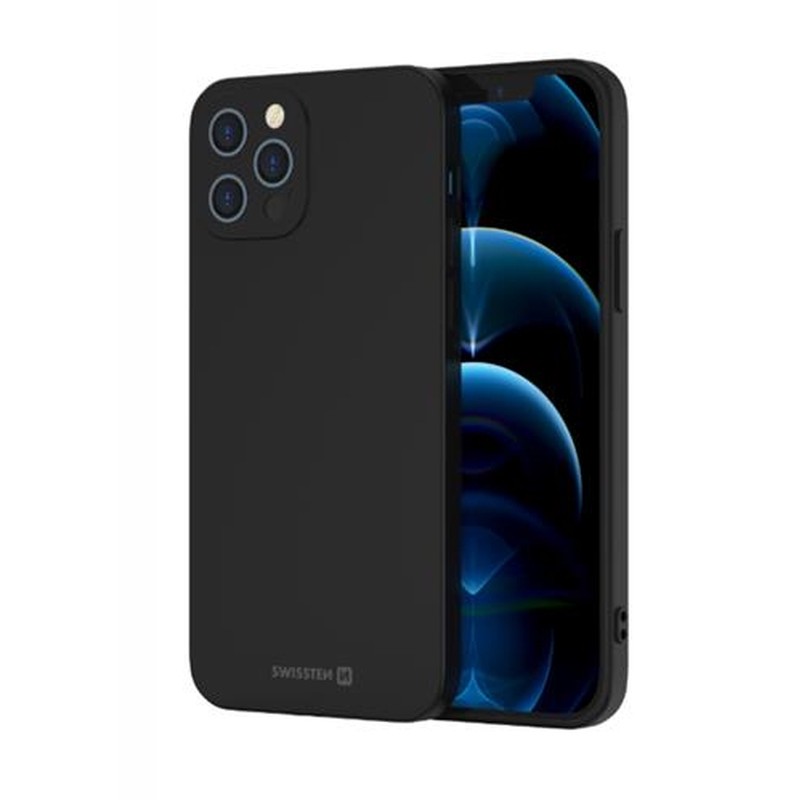 Swissten Pouzdro Soft Joy Apple iPhone 11 CERNÉ