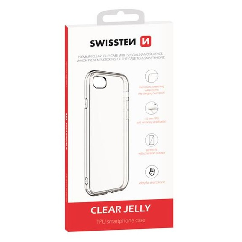 Swissten Pouzdro Clear JELLY Samsung A125 Galaxy A12 transparentní