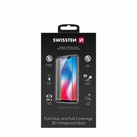 Swissten ochranné Sklo Ultra Durable 3D Samsung A125 Galaxy A12 CERNÉ