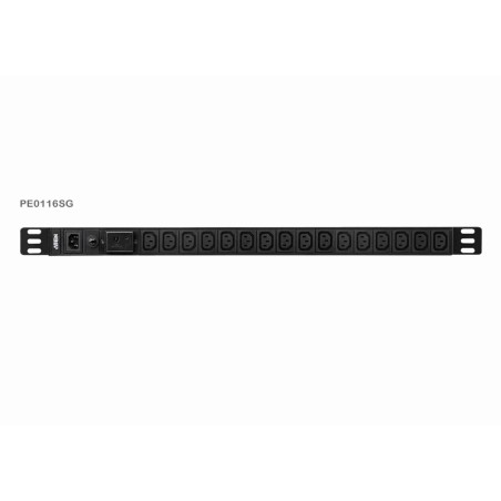 Aten PE0116S základní 0U PDU s přepěťovou ochranou 10A Vstup C14 výstup 16x C13