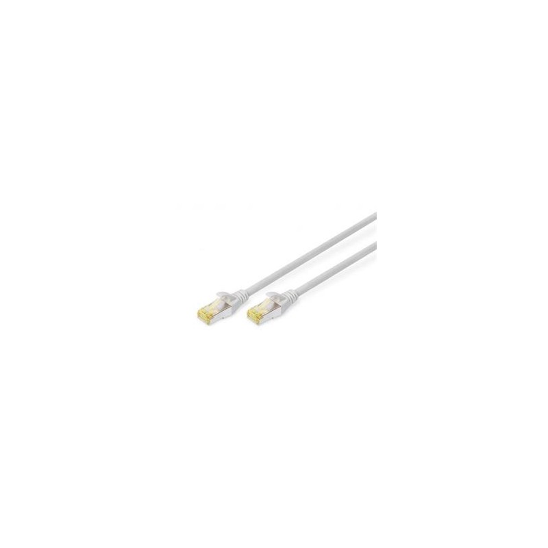 Digitus CAT 6A S-FTP patch cable, Cu, LSZH AWG 26/7, length 4 m, color grey