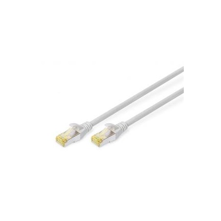 Digitus CAT 6A S-FTP patch cable, Cu, LSZH AWG 26/7, length 4 m, color grey