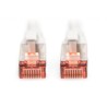 Digitus CAT 6 S-FTP patch cord, Cu, LSZH AWG 27/7, length 4 m, color grey