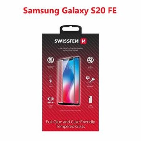 Swissten ochranné Sklo Case Friendly Samsung G780 Galaxy S20 FE CERNÉ