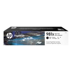 HP 981X High Yield Black Original PageWide Cartridge (11,000 pages)